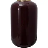 Decorationable | Vase Estée rot Eisen 24x24x48.5 cm | NADUVI