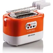 Ariete 0159/00, 2 Scheibe(n), Orange, Weiß, Tasten, Niveau, 700 W, 165 mm, 275 mm