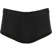 Trigema Slip "Slip Feinripp im Doppelpack", Herren, Gr. 9, 2 Stk., schwarz, 100% Baumwolle (Bio-Baumwolle kbA), Unterhosen Slip
