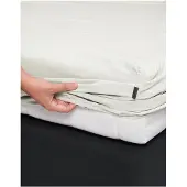 Essenza Spannbettlaken Minte Oyster (Satin)-180 x 200 cm