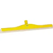Vikan 7764-6 klassischer Bodenzieher 60 cm gelb, flexibler Hals, weiße Kassette