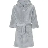 Playshoes bademantel Junior Polyester grau Größe 158/164