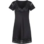 Lingadore Night Nachtkleid Delicate Black | Grösse: XS | Farbe: Schwarz