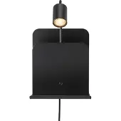 Nordlux - Wandleuchte Roomi - Schwarz - 25x25x28.2 cm