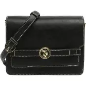 U.S. POLO ASSN. Umhängetasche Argentario Flap Crossbody Bag Black schwarz