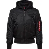 Alpha industries Bomberjacke Back Print 128113 Schwarz Regular Fit