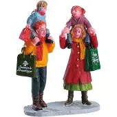 Lemax Weihnachtsfigur Family christmas shopping (mix)
