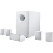 Canton Movie 135, 5.1 Kanäle, 620 W, Heimkino, Weiß, 2-Wege, 200 W
