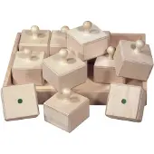 Beleduc Rasselbande, 12 Holz-Quader