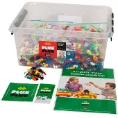 Plus plus PlusPlus Bausteine Mini 6000 Teile Konstruktionsspielzeug Kunststoff