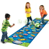 Learning Resources Spielteppich KrokoHopp - 250 x 75 cm