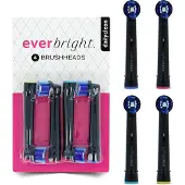 Everbright. DailyClean Aufsteckbürsten Black - 4 Stück