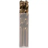 Hikoki Zubehör 780653 Metallbohrer HSS-CO DIN 338 9,5x125 mm 5 Stück