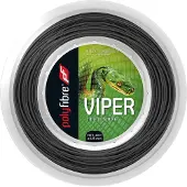 Polyfibre Tennissaite Viper (Haltbarkeit+Touch) silber 200m Rolle