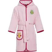 Playshoes Bademantel Eulen rosa Junior Größe 110/116