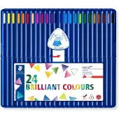 Staedtler - Ergosoft - Farbstift im Dreikantformat, 24 stück (157 SB24)