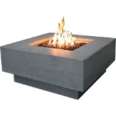 Elementi , Gasfeuerstelle "Raung" in Beton-Optik