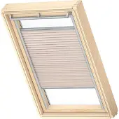 Velux Plissee-Faltstore manuell leinen uni FHL PK08 1275S