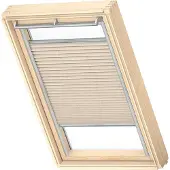 Velux Plissee-Faltstore manuell champagner uni FHL MK08 1283S