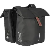 Basil City Doppelpacktasche 28-32l schwarz 2023 Gepäckträgertaschen