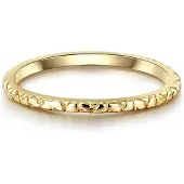 Glanzstücke Ring - Sterling Silber Ring - Gr. 56 - in Gold - für Damen