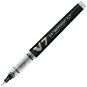 Pilot Begreen V7 Hi-Tecpoint Refillable Pen - Black (Pack of 10) Medium 108100101