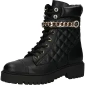GUESS Schwarze Damenstiefeletten mit dekorativen Details von