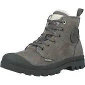 Palladium Graue Pampa Hi Zip-43 Damenschuhe