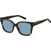 Marc Jacobs Square Womens Havanna Schwarz Blau Avio Sonnenbrille