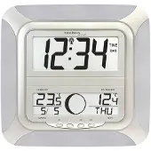 Technoline WS 8118, Wand, Digitale Uhr, Quadratisch, Silber, AA, 1,5 V