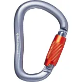 Black Diamond Rock Lock Twistlock Snap Hook Grau