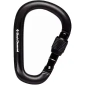 Black Diamond Pearlock Snap Hook Schwarz