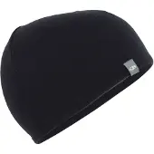 Icebreaker Mütze Pocket Hat Black Gritstone Heather Unisex