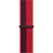 Apple Sport Loop Armband für Watch | 38/40/41/42 mm - Black / Red