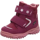 Superfit Husky 1 Mädchen Klettstiefel in Rosa, Größe 21