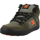 Dc-shoes Pure Hi Top WC Herren Schnürung Lässige Turnschuhe Olive – 8,5 Großbritannien - 42,5 EU - 9,5 US