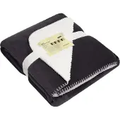 James & nicholson Velours Decke JN955 anthracite/natural one size