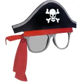 Amscan Fun-Shade Brille Pirat