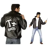 Smiffy Grease - T-Bird Jacke aus Kunstleder