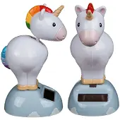 Einhorn Solar Figur