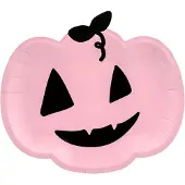 Party Deco Kürbis Party Teller Halloween rosa