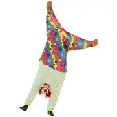 Smiffys Upside Down Clown Kostüm - für Fasching Halloween