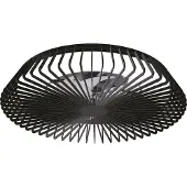MANTRA Himalaya Deckenventilator mit Beleuchtung-Schwarz-mit Tunable White (2700K - 5000K)