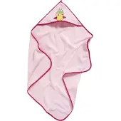 Playshoes badponcho Eulen rosa Junior Größe S