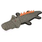 Flamingo Hundespielzeug starker Stoff Krokodil grün 17x45x9 cm Hund