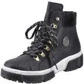 Rieker Damenstiefeletten X8633-01 schwarz 40