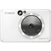Canon Zoemini S2 Sofortbildkamera und Mini-Fotodrucker, Perlweiß, Weiß, 25,7 mm, 2x3", 50 s, 50 s, 314 x 600 DPI