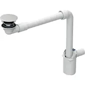 Geberit 152089011 WT Ablauf, Raumsparmodell, DN32