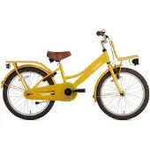 Supersuper Cooper Bamboo 20, Stadtrad, Kinder, Unisex, Gelb, 50,8 cm (20"), Kette