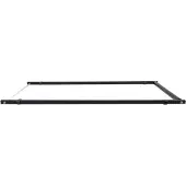 Menabo 0953002, Dachträger, Dachhalterung, Stahl, Schwarz, Silber